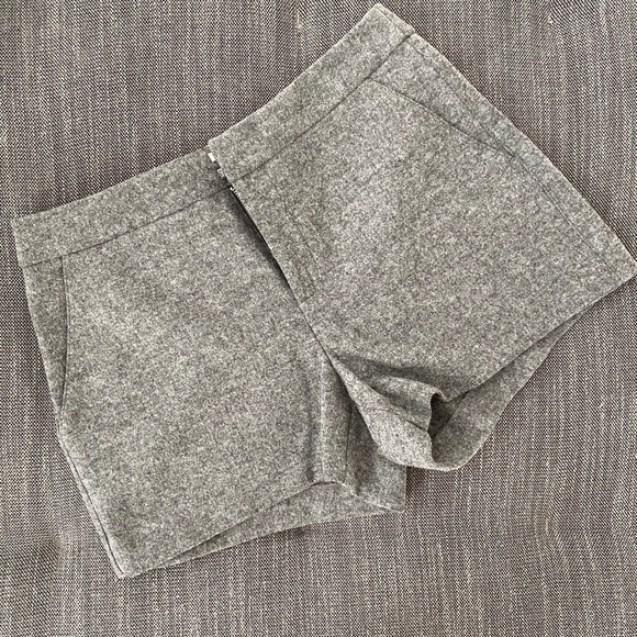 Joie Grey Wool Shorts - Picture 6 of 8